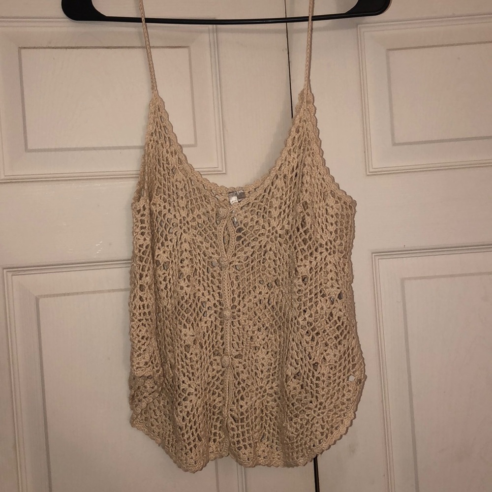 Crochet tank top